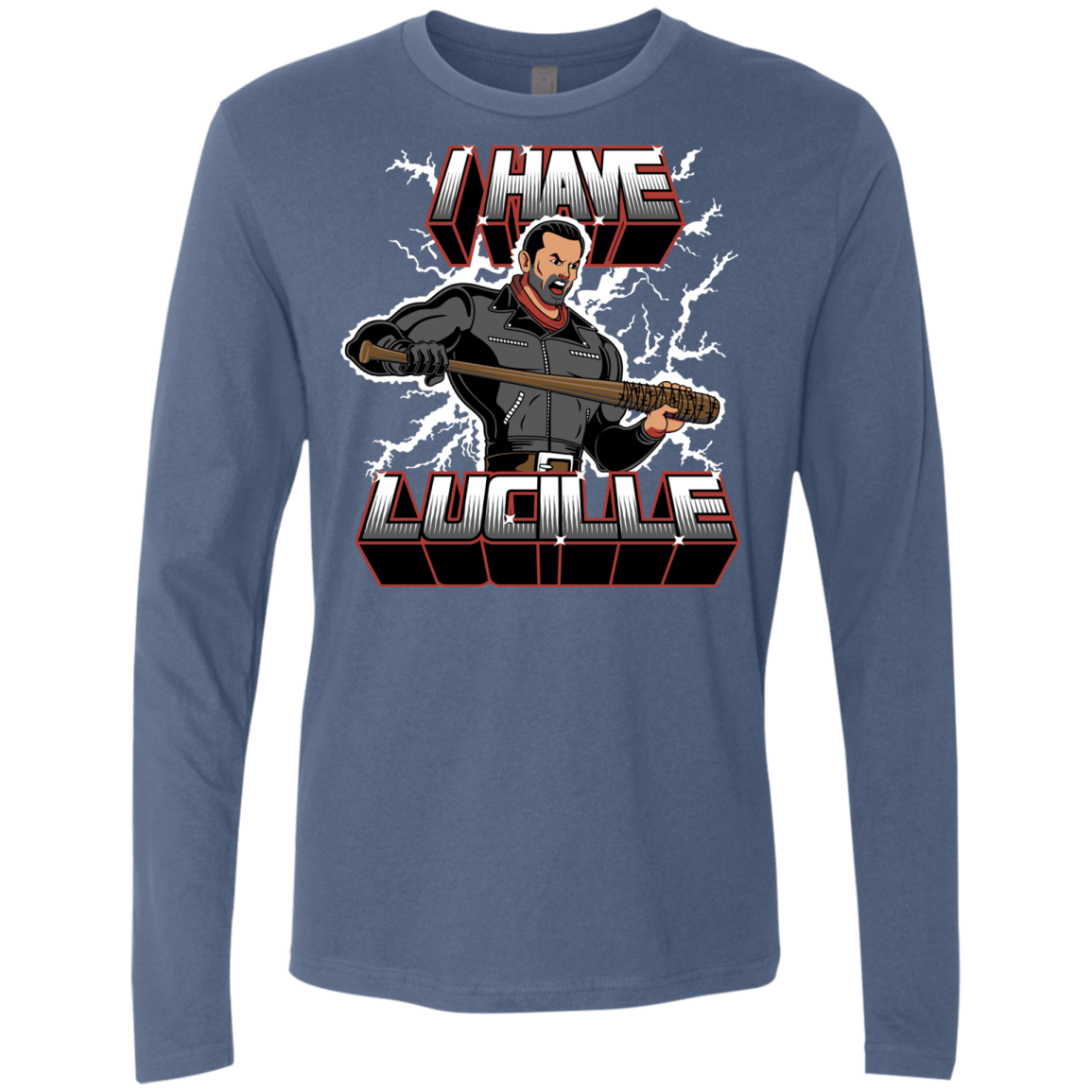 T-Shirts Indigo / Small I Have Lucille Men's Premium Long Sleeve