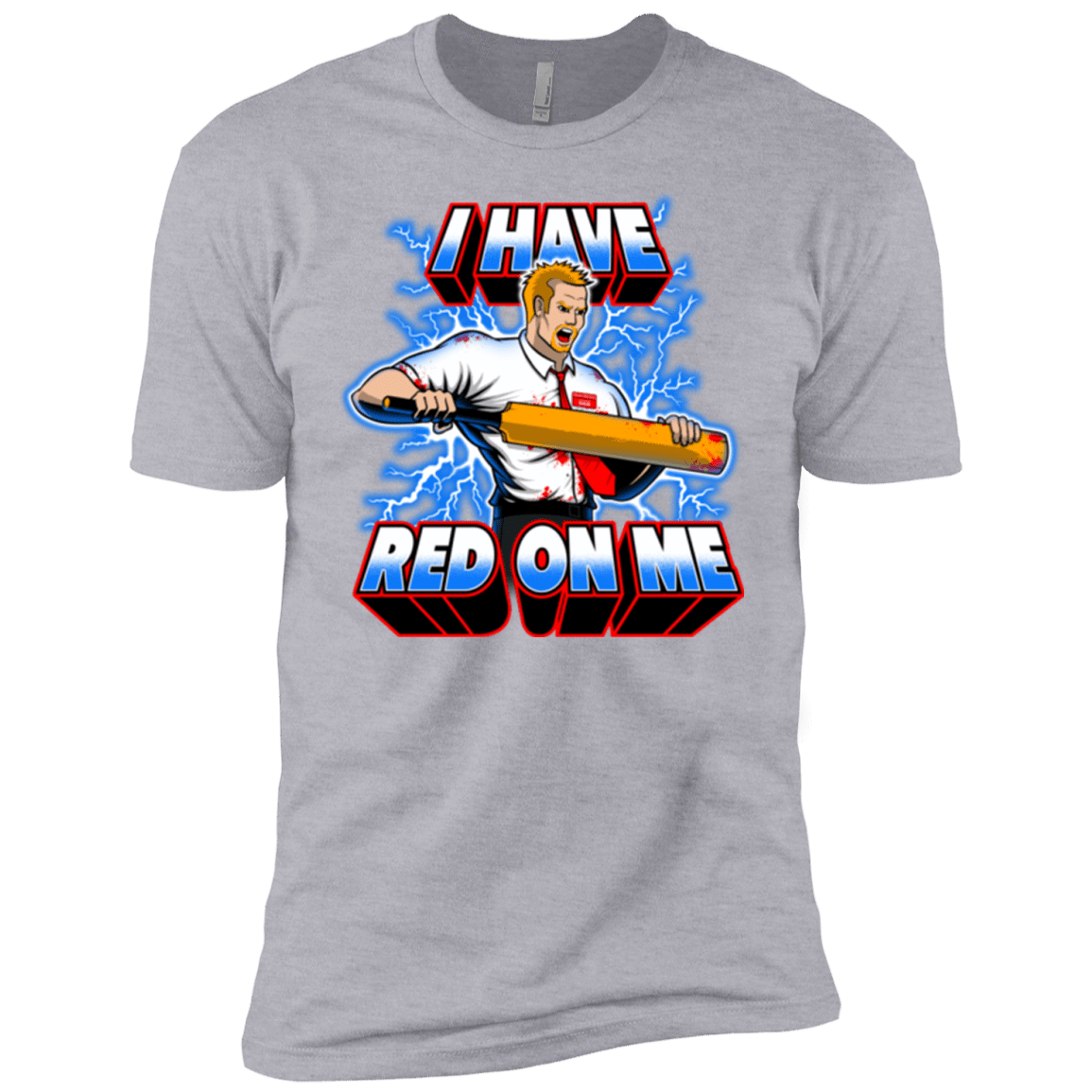 T-Shirts Heather Grey / YXS I have red on me Boys Premium T-Shirt