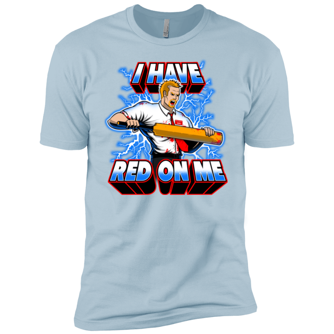 T-Shirts Light Blue / YXS I have red on me Boys Premium T-Shirt