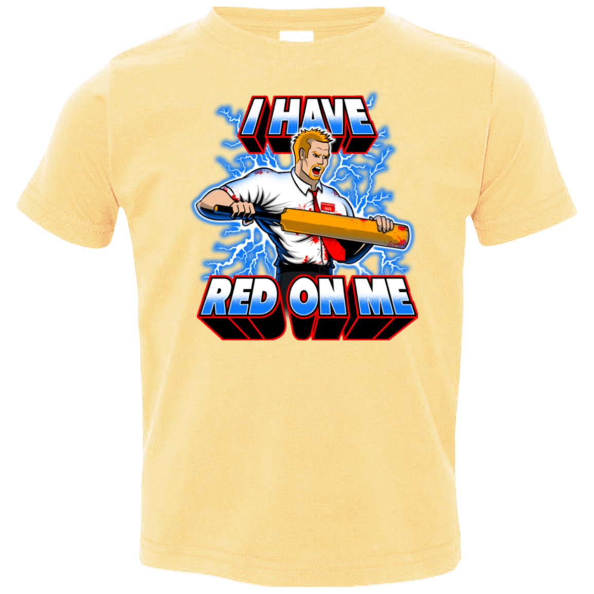 T-Shirts Butter / 2T I have red on me Toddler Premium T-Shirt