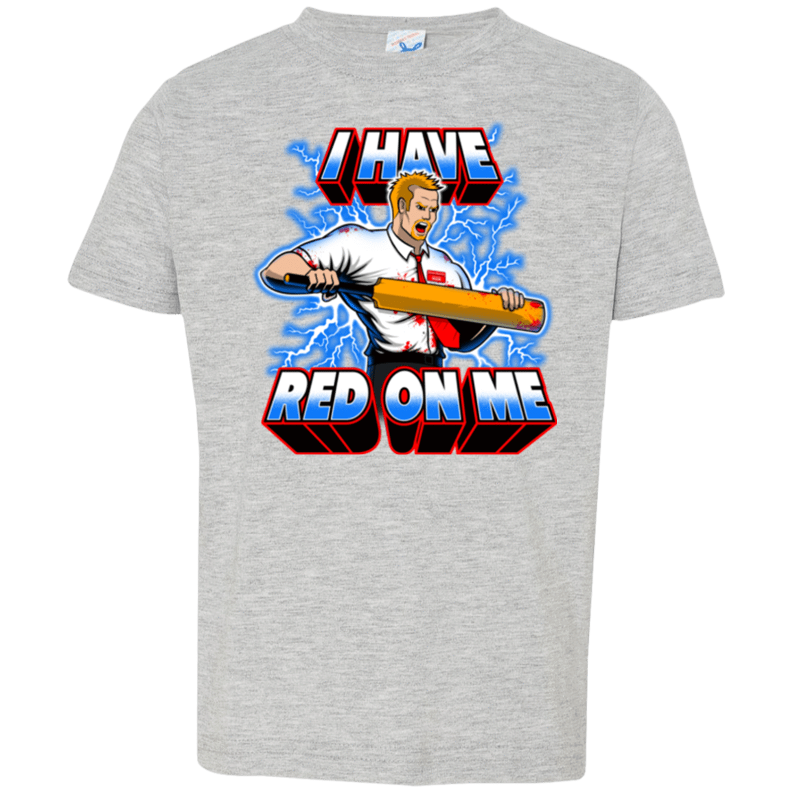 T-Shirts Heather / 2T I have red on me Toddler Premium T-Shirt