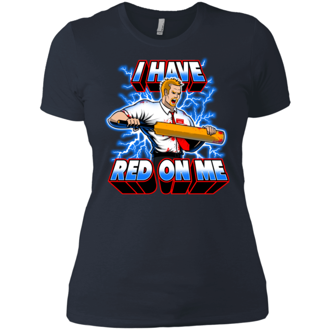 T-Shirts Indigo / X-Small I have red on me Women's Premium T-Shirt