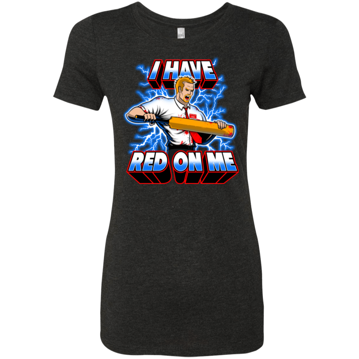 T-Shirts Vintage Black / Small I have red on me Women's Triblend T-Shirt