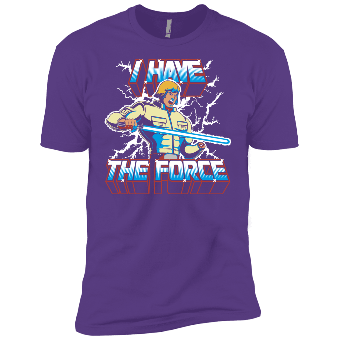 T-Shirts Purple Rush / YXS I Have the Force Boys Premium T-Shirt