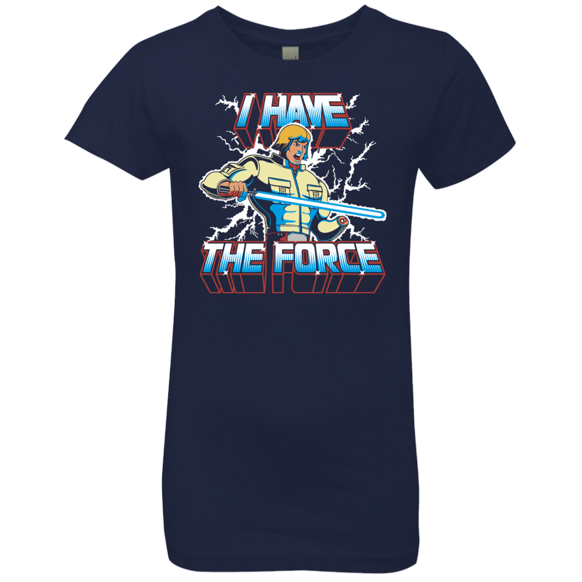 T-Shirts Midnight Navy / YXS I Have the Force Girls Premium T-Shirt