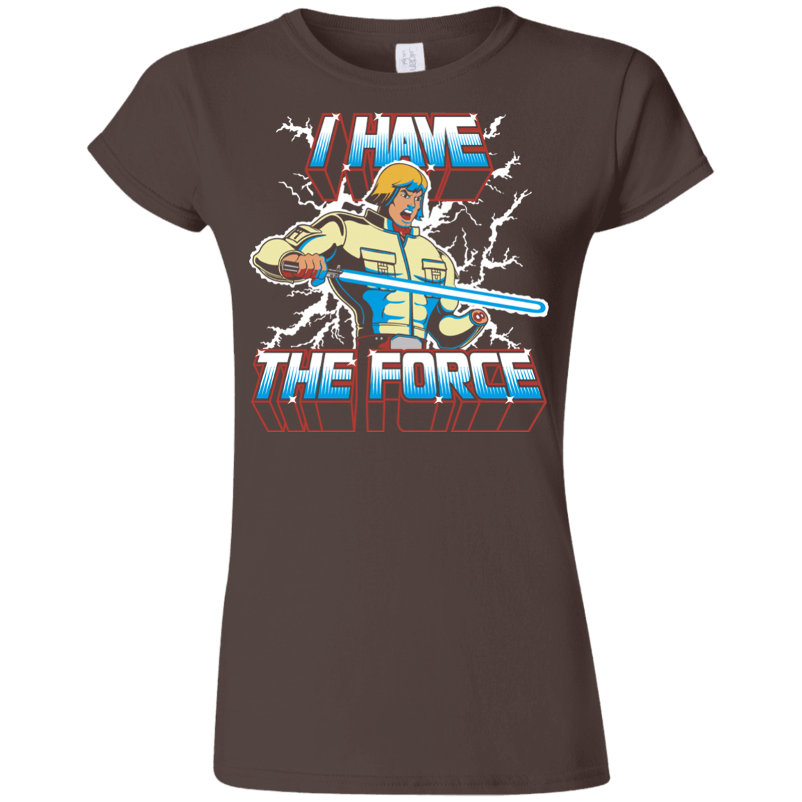 T-Shirts Dark Chocolate / S I Have the Force Junior Slimmer-Fit T-Shirt
