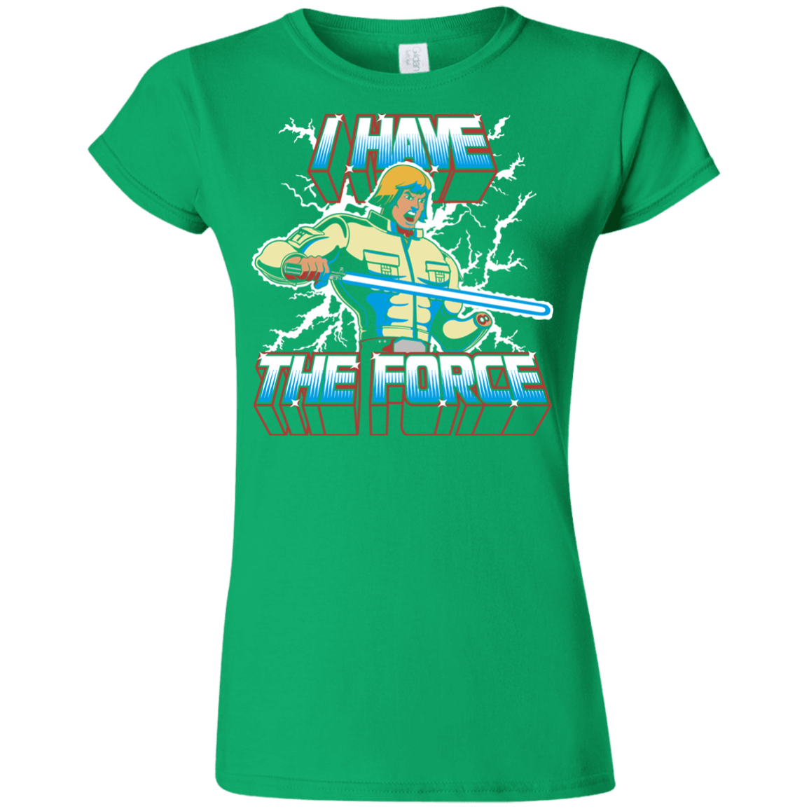 T-Shirts Irish Green / S I Have the Force Junior Slimmer-Fit T-Shirt