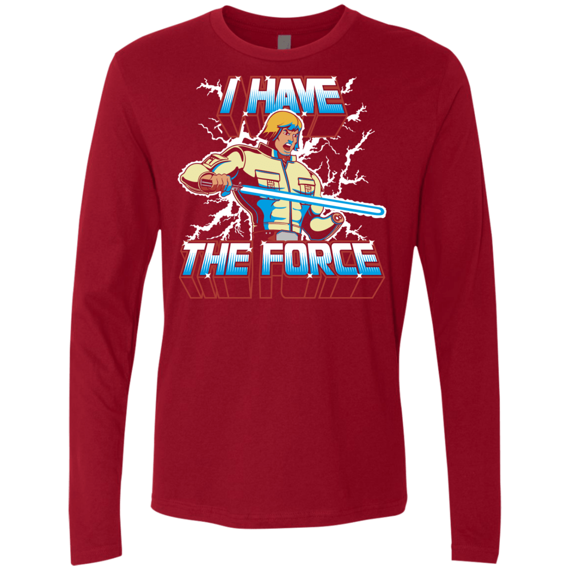 T-Shirts Cardinal / S I Have the Force Men's Premium Long Sleeve
