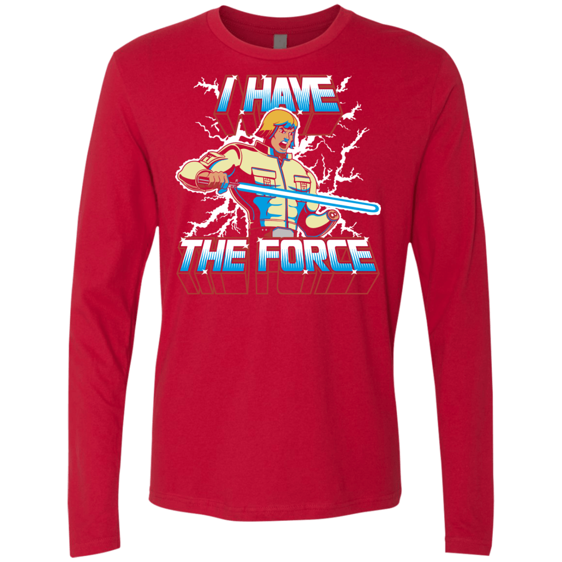 T-Shirts Red / S I Have the Force Men's Premium Long Sleeve
