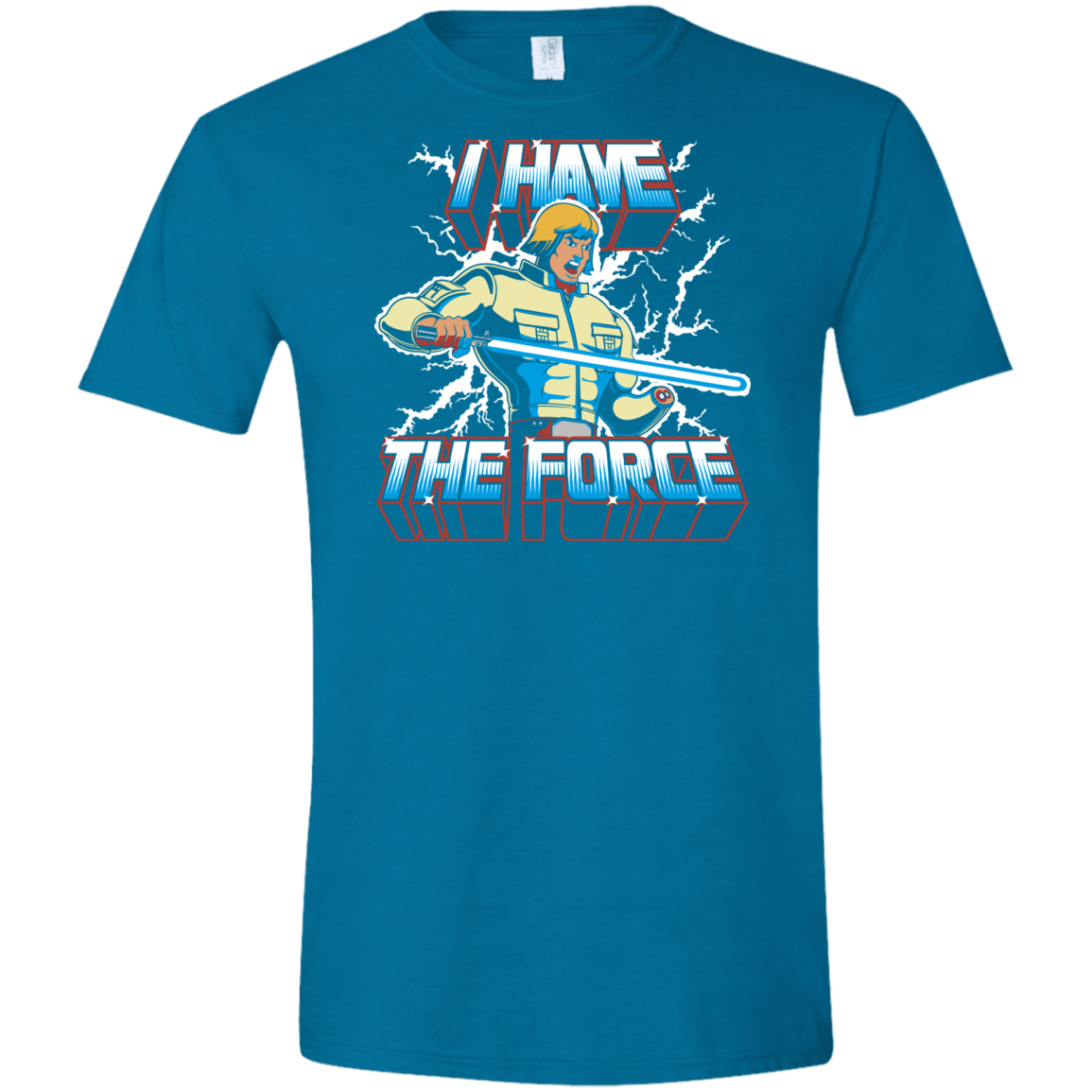 T-Shirts Antique Sapphire / S I Have the Force Men's Semi-Fitted Softstyle