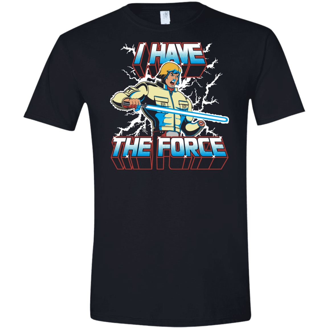 T-Shirts Black / X-Small I Have the Force Men's Semi-Fitted Softstyle
