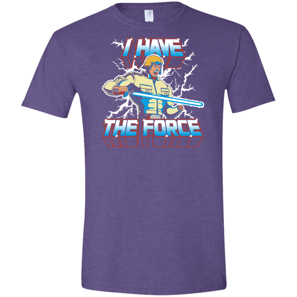 T-Shirts Heather Purple / S I Have the Force Men's Semi-Fitted Softstyle
