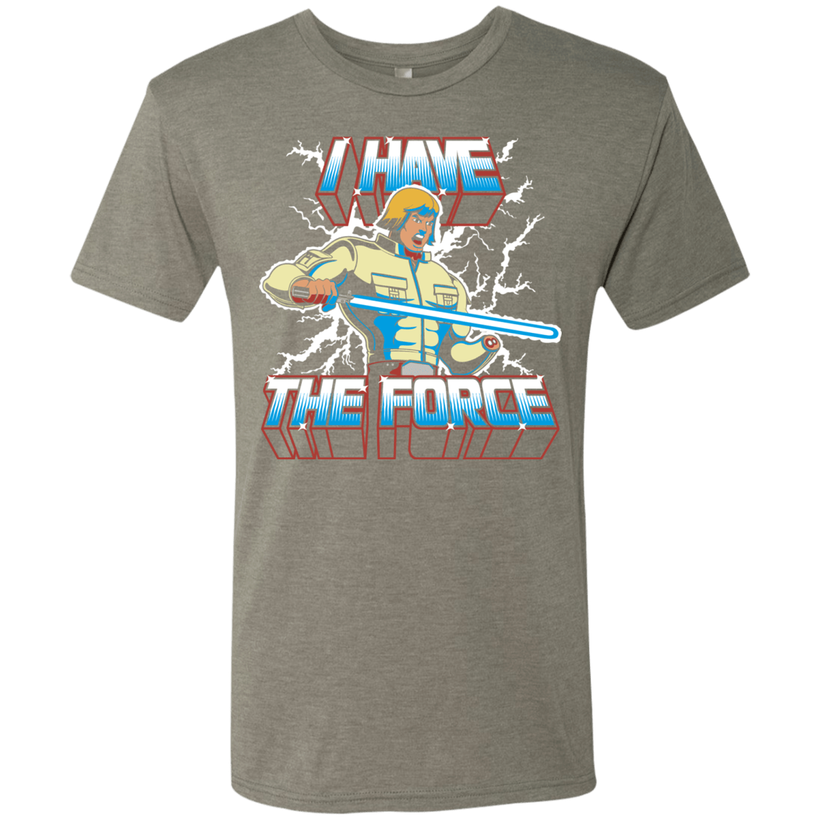 T-Shirts Venetian Grey / S I Have the Force Men's Triblend T-Shirt