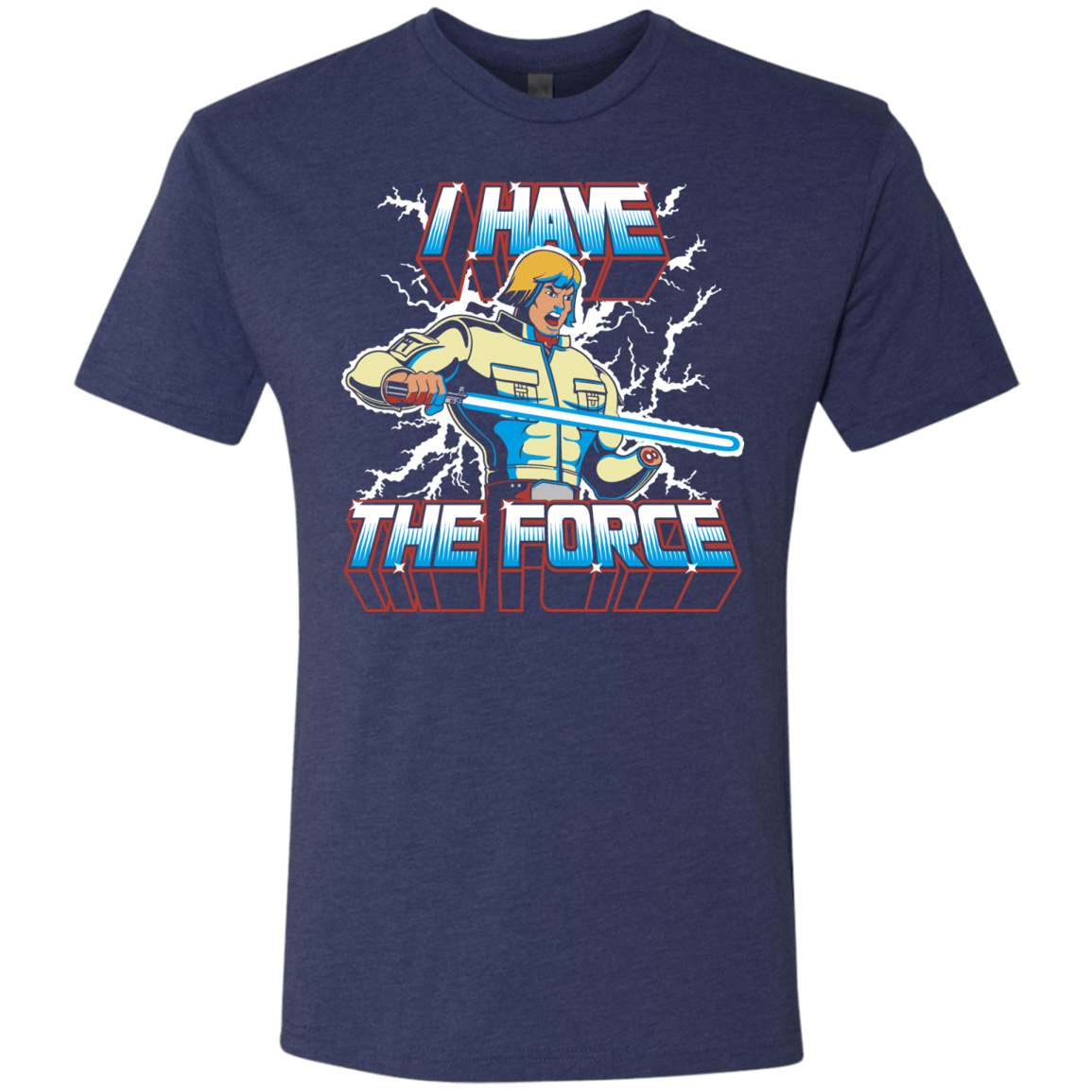 T-Shirts Vintage Navy / S I Have the Force Men's Triblend T-Shirt
