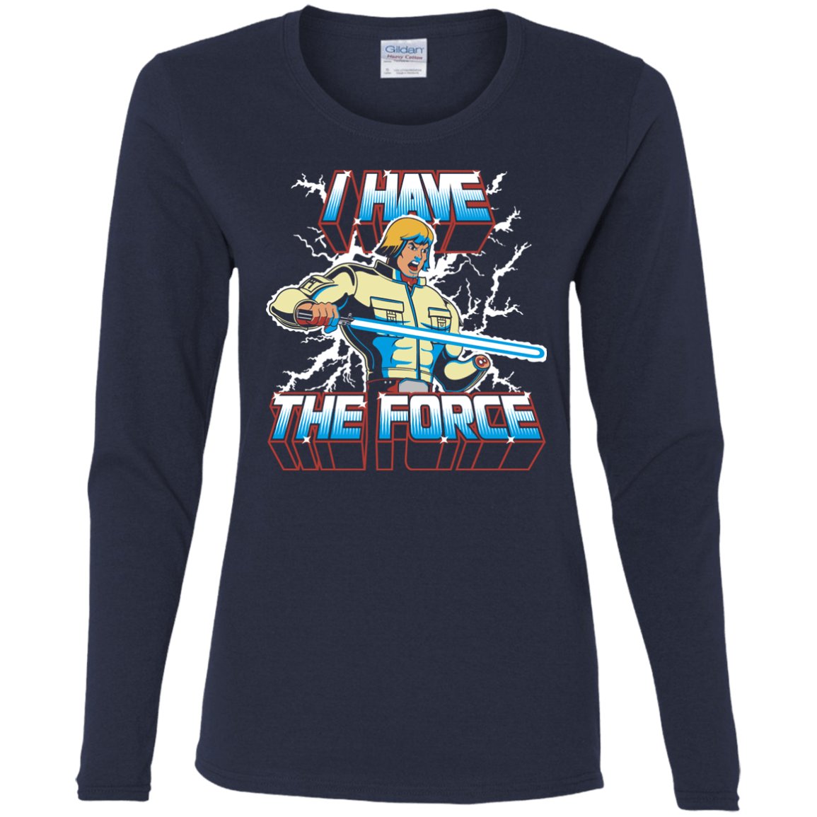 T-Shirts Navy / S I Have the Force Women's Long Sleeve T-Shirt