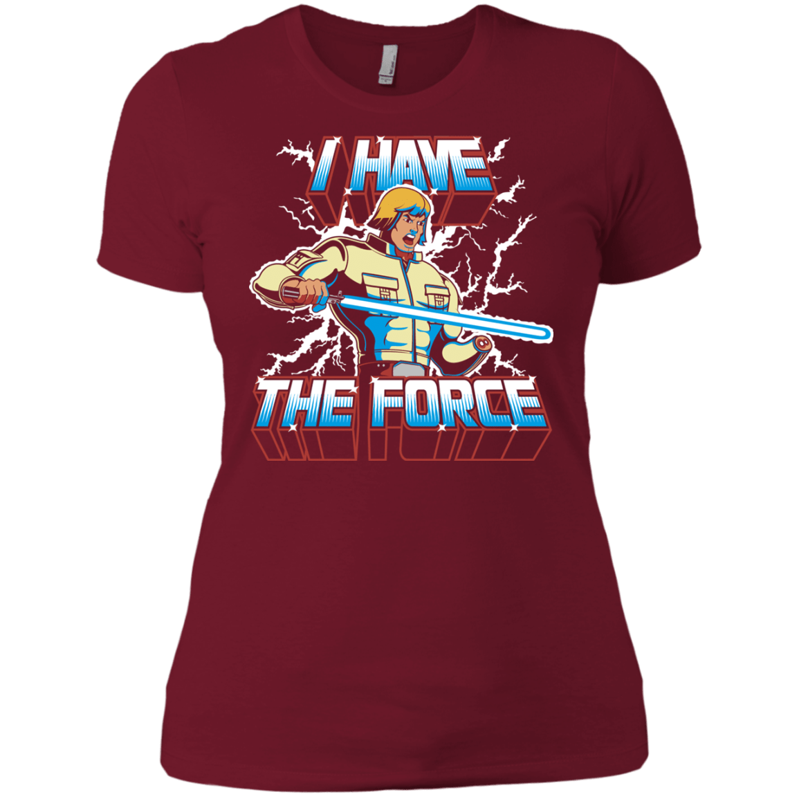 T-Shirts Scarlet / X-Small I Have the Force Women's Premium T-Shirt