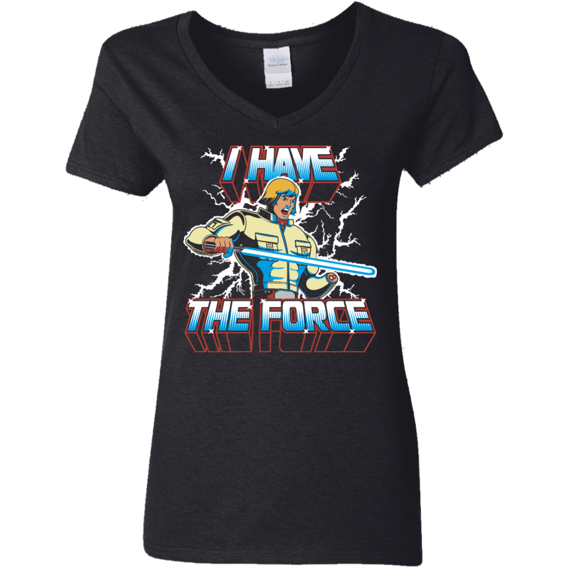 T-Shirts Black / S I Have the Force Women's V-Neck T-Shirt