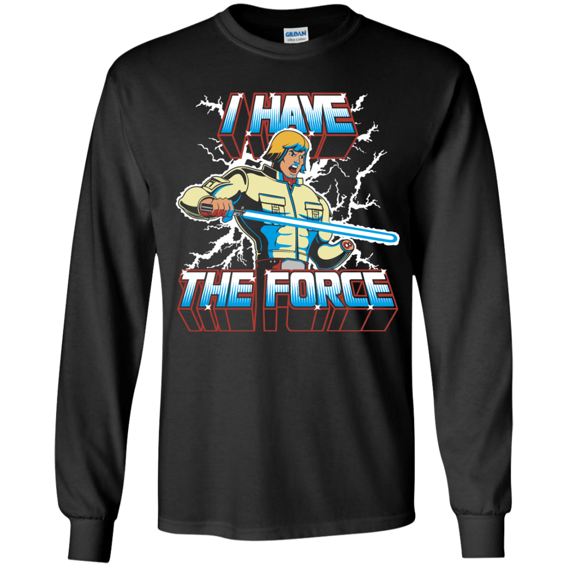 T-Shirts Black / YS I Have the Force Youth Long Sleeve T-Shirt