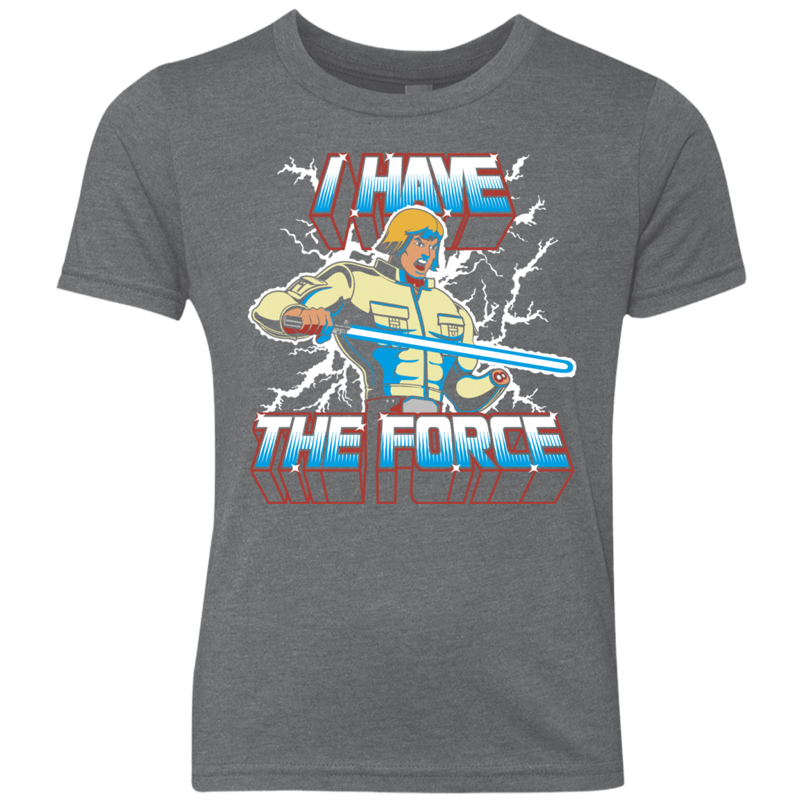 T-Shirts Premium Heather / YXS I Have the Force Youth Triblend T-Shirt