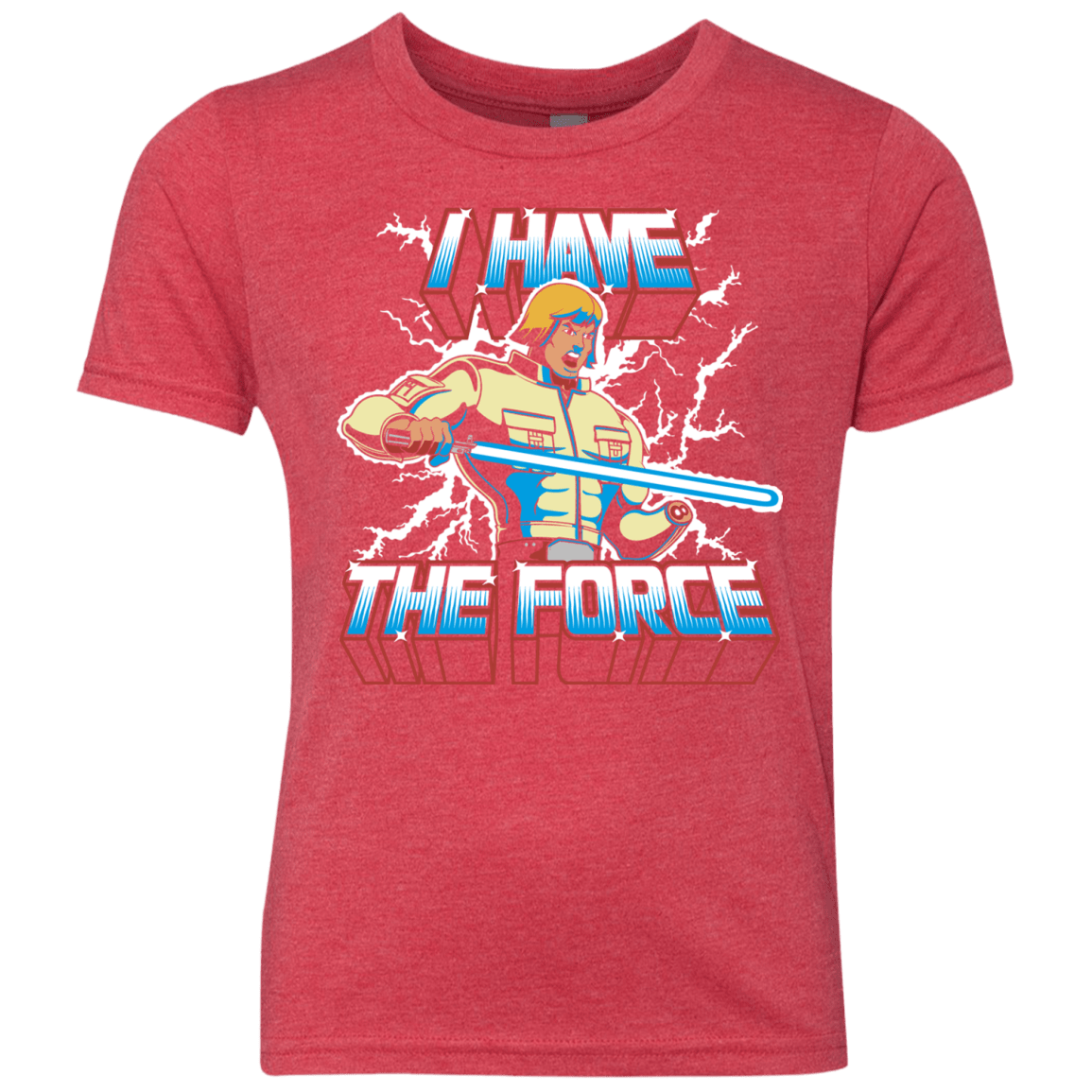 T-Shirts Vintage Red / YXS I Have the Force Youth Triblend T-Shirt
