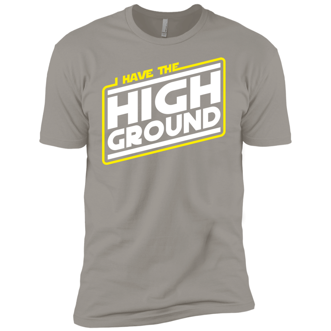 T-Shirts Light Grey / YXS I Have the High Ground Boys Premium T-Shirt
