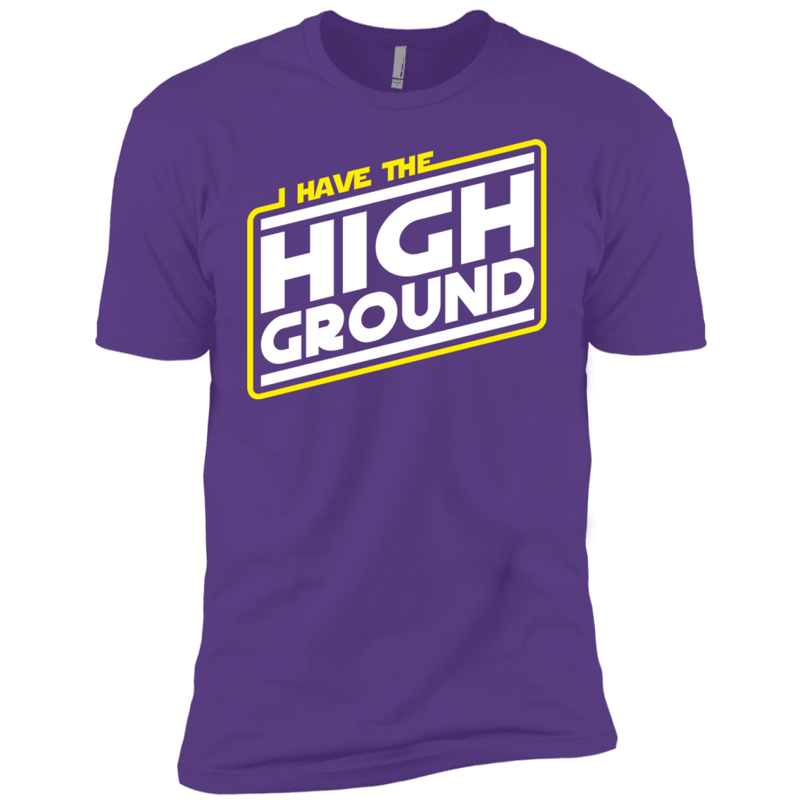 T-Shirts Purple Rush / YXS I Have the High Ground Boys Premium T-Shirt