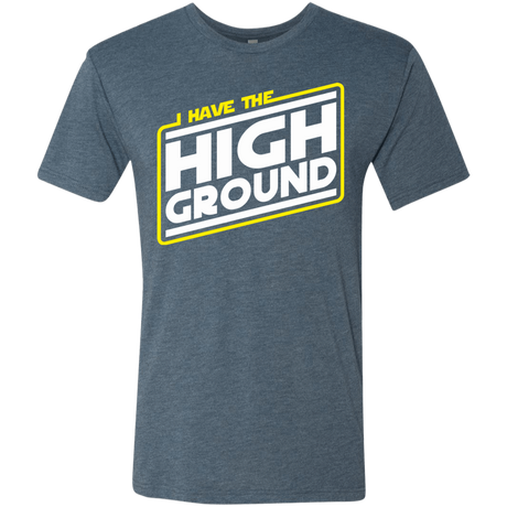 T-Shirts Indigo / S I Have the High Ground Men's Triblend T-Shirt