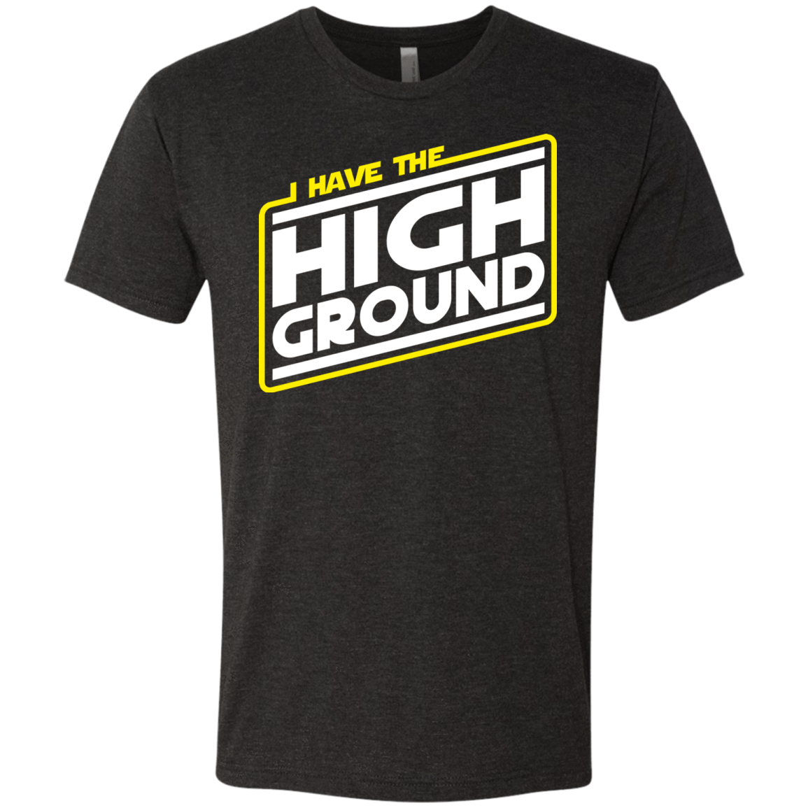 T-Shirts Vintage Black / S I Have the High Ground Men's Triblend T-Shirt