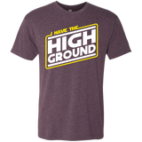 T-Shirts Vintage Purple / S I Have the High Ground Men's Triblend T-Shirt