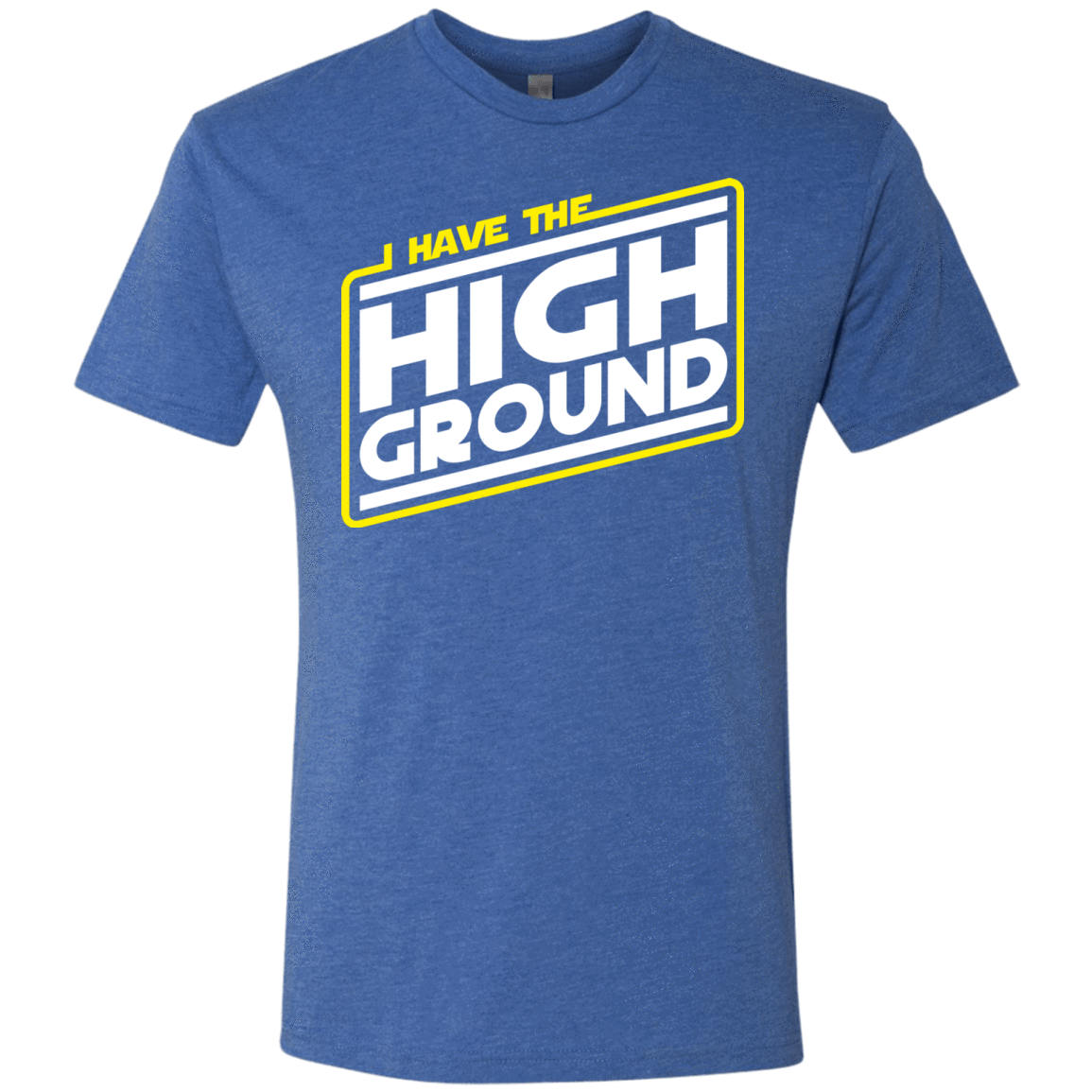 T-Shirts Vintage Royal / S I Have the High Ground Men's Triblend T-Shirt