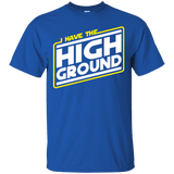 T-Shirts Royal / S I Have the High Ground T-Shirt