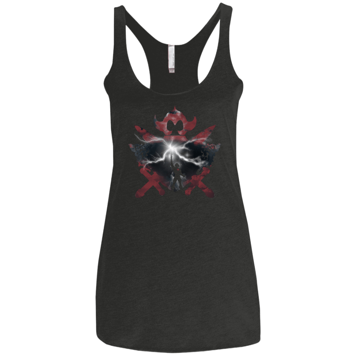 T-Shirts Vintage Black / X-Small I Have The Power Women's Triblend Racerback Tank