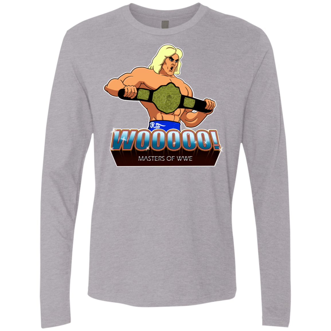 T-Shirts Heather Grey / S I Have The Woooooo Men's Premium Long Sleeve