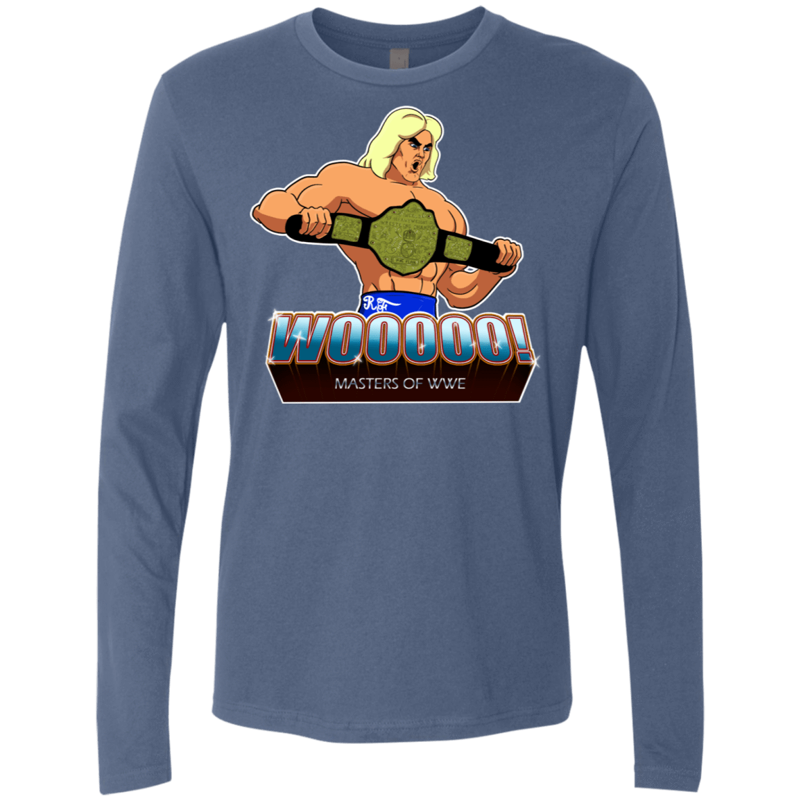 T-Shirts Indigo / S I Have The Woooooo Men's Premium Long Sleeve