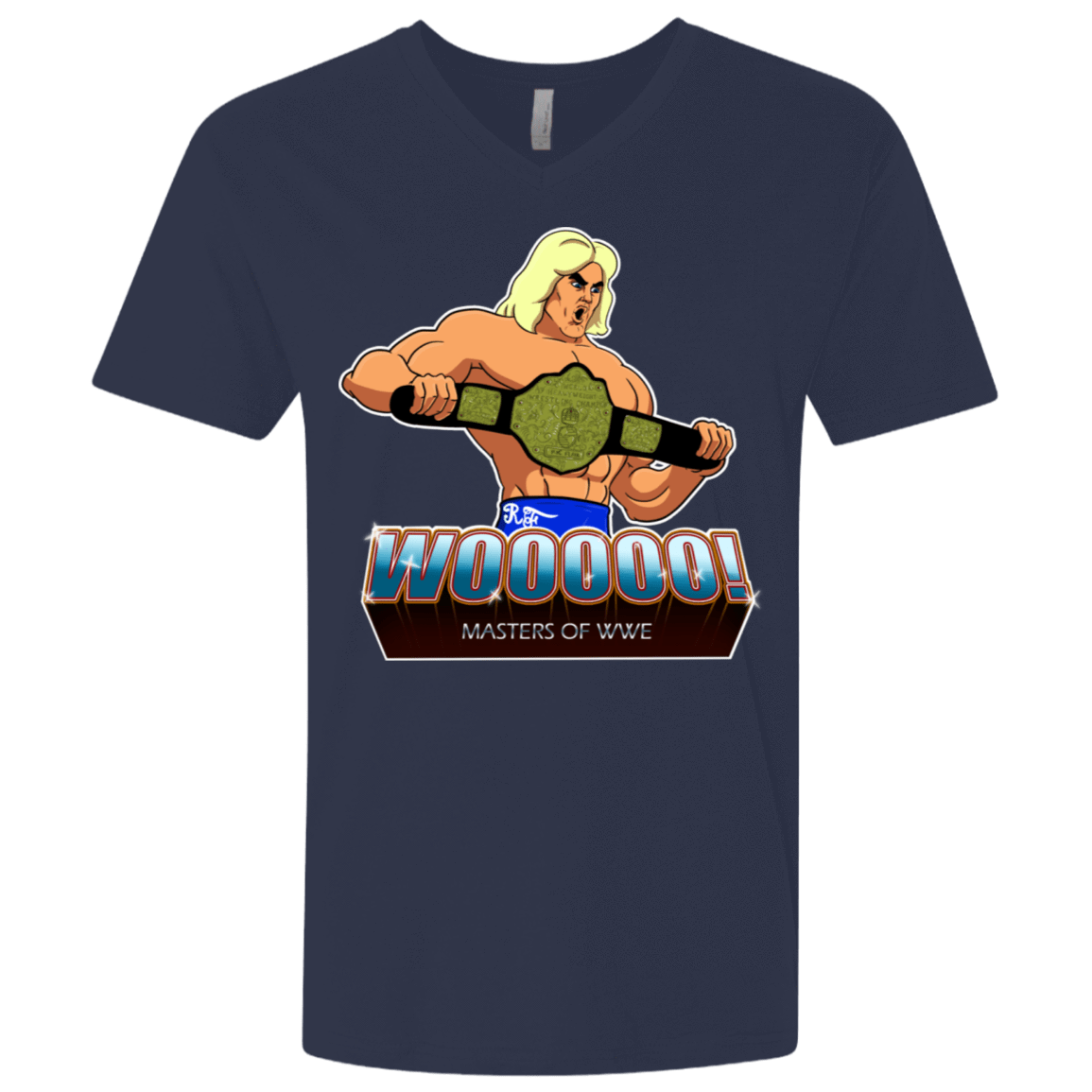 T-Shirts Midnight Navy / X-Small I Have The Woooooo Men's Premium V-Neck