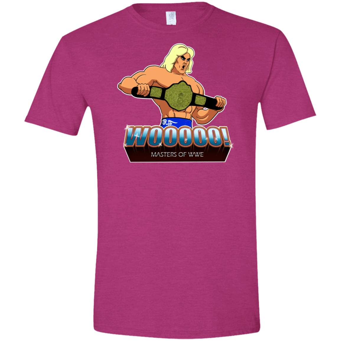 T-Shirts Antique Heliconia / S I Have The Woooooo Men's Semi-Fitted Softstyle