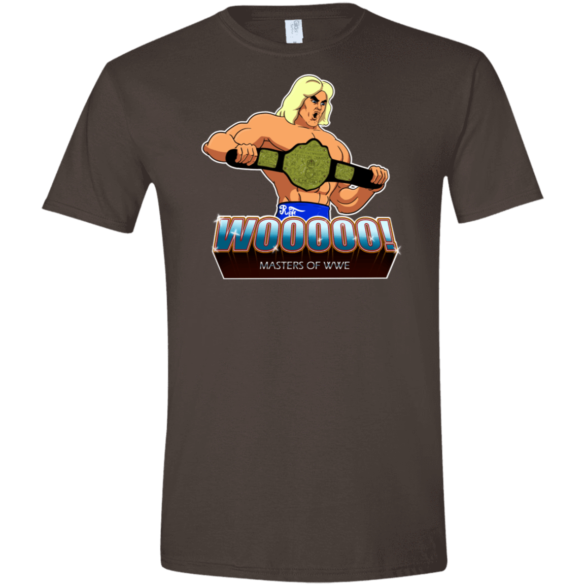 T-Shirts Dark Chocolate / S I Have The Woooooo Men's Semi-Fitted Softstyle