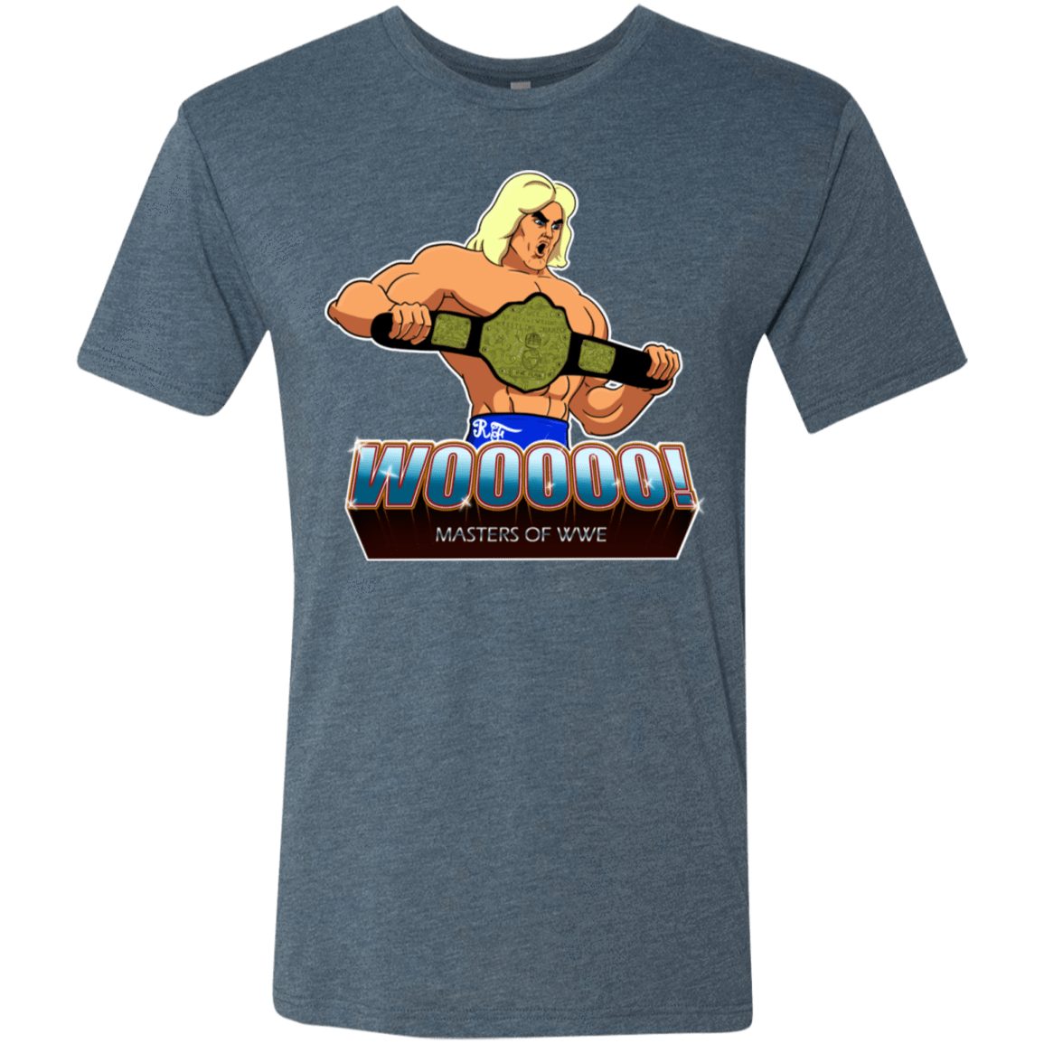 T-Shirts Indigo / S I Have The Woooooo Men's Triblend T-Shirt