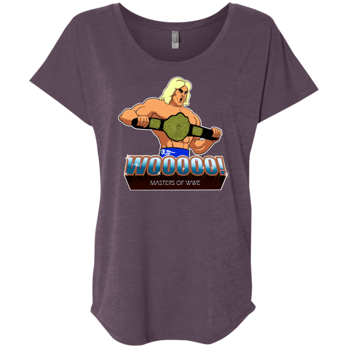 T-Shirts Vintage Purple / X-Small I Have The Woooooo Triblend Dolman Sleeve