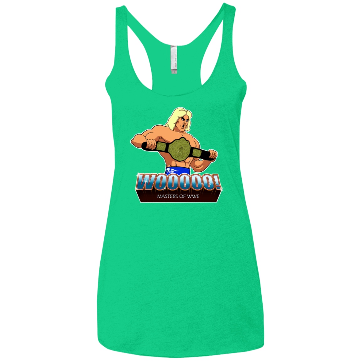 T-Shirts Envy / X-Small I Have The Woooooo Women's Triblend Racerback Tank