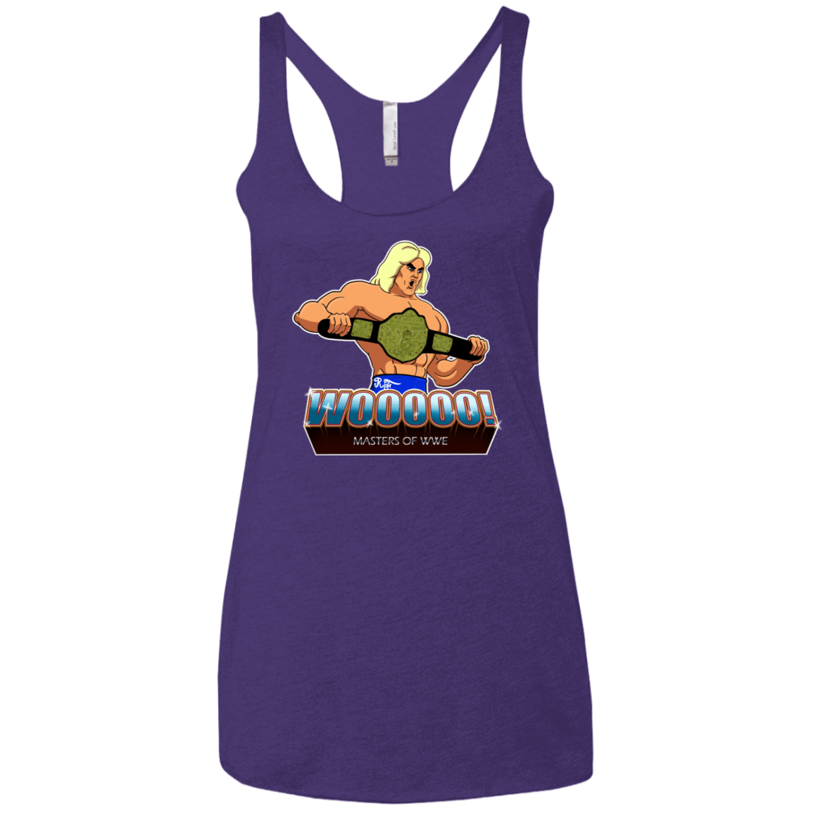 T-Shirts Purple Rush / X-Small I Have The Woooooo Women's Triblend Racerback Tank