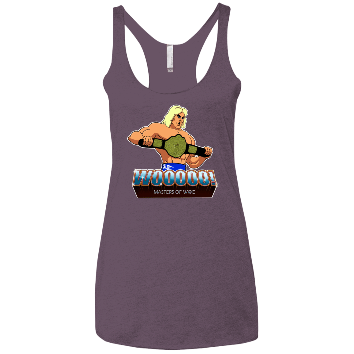 T-Shirts Vintage Purple / X-Small I Have The Woooooo Women's Triblend Racerback Tank