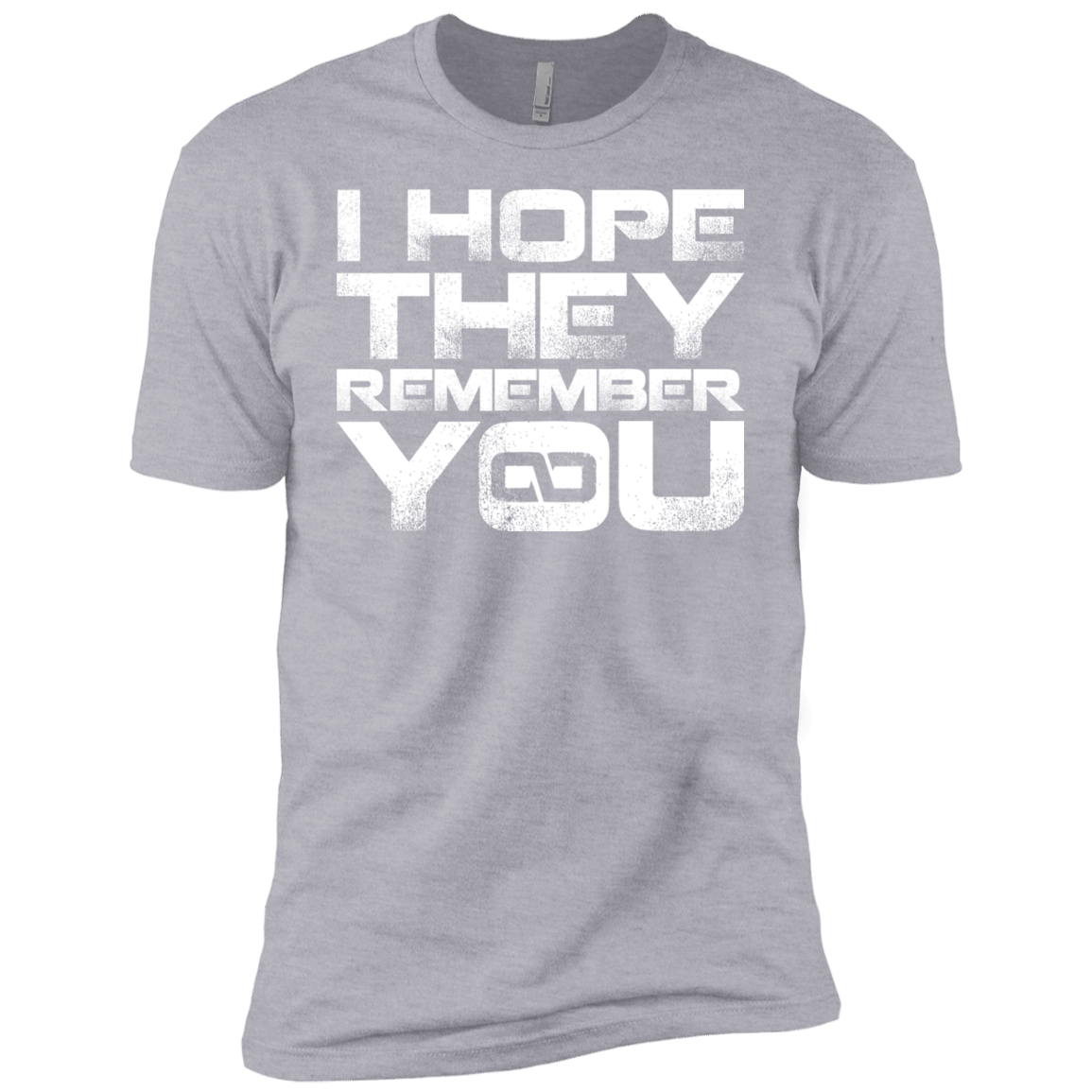 T-Shirts Heather Grey / YXS I Hope They Remember You Boys Premium T-Shirt