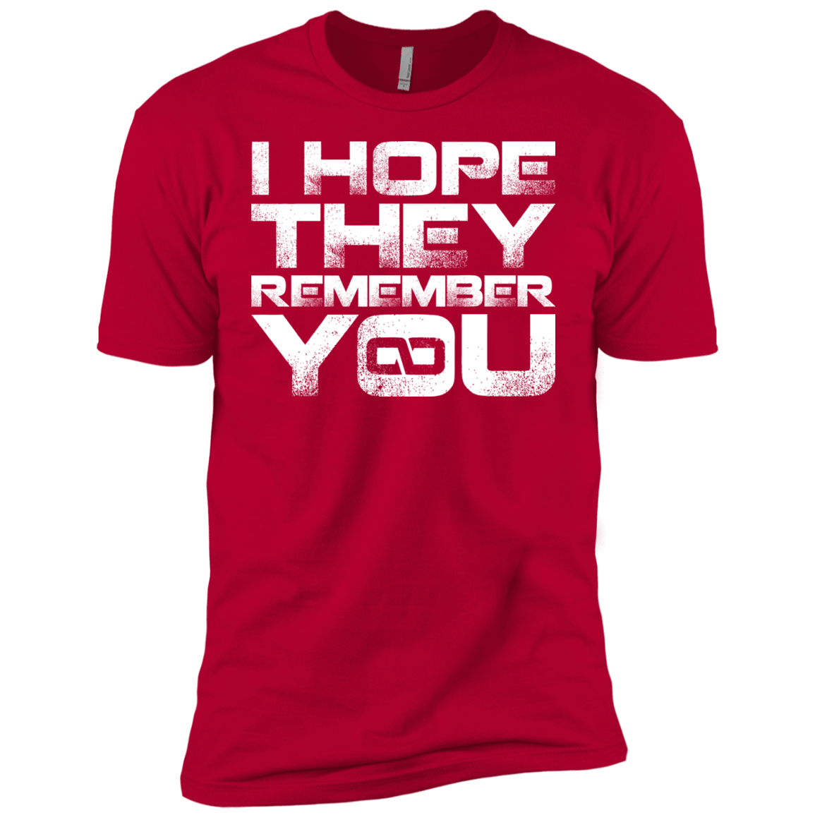 T-Shirts Red / YXS I Hope They Remember You Boys Premium T-Shirt