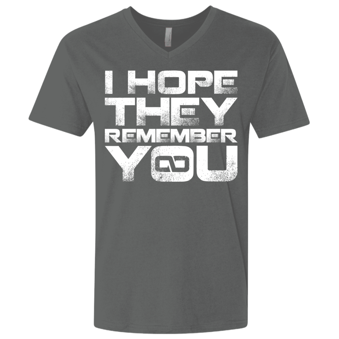 T-Shirts Heavy Metal / X-Small I Hope They Remember You Men's Premium V-Neck