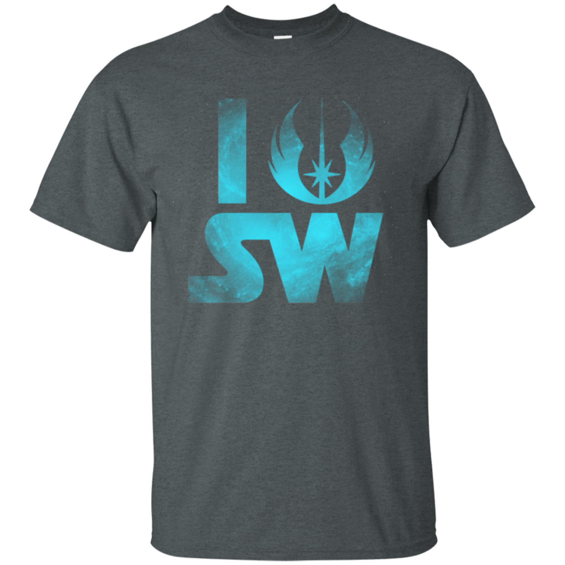 T-Shirts Dark Heather / Small I Jedi SW T-Shirt