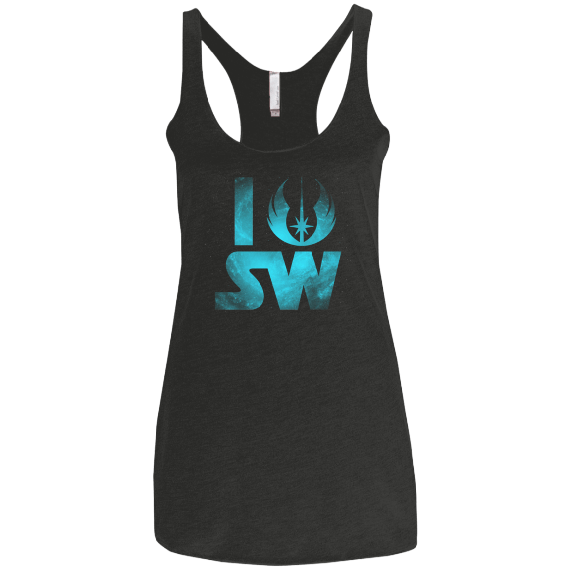 T-Shirts Vintage Black / X-Small I Jedi SW Women's Triblend Racerback Tank