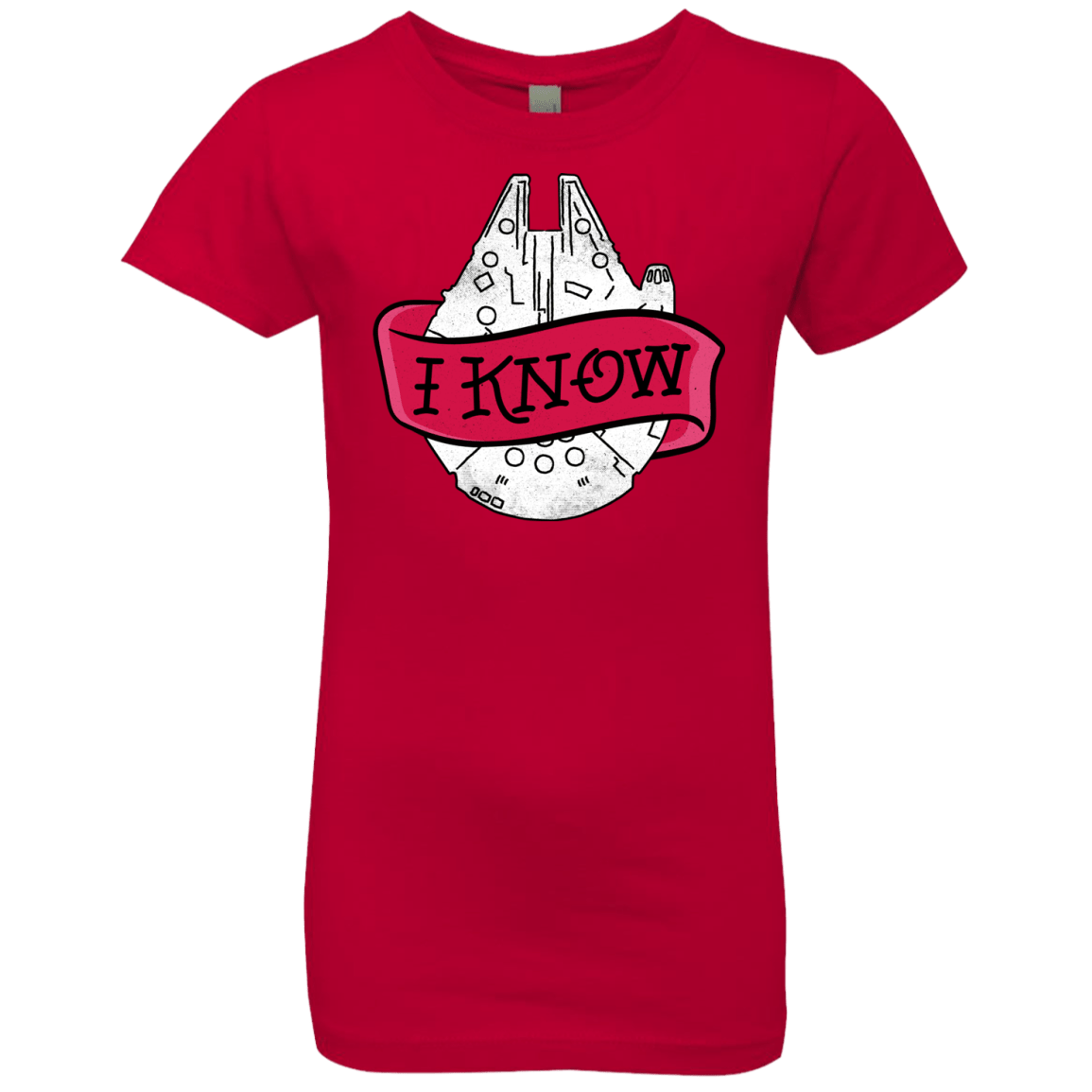 T-Shirts Red / YXS I Know Girls Premium T-Shirt