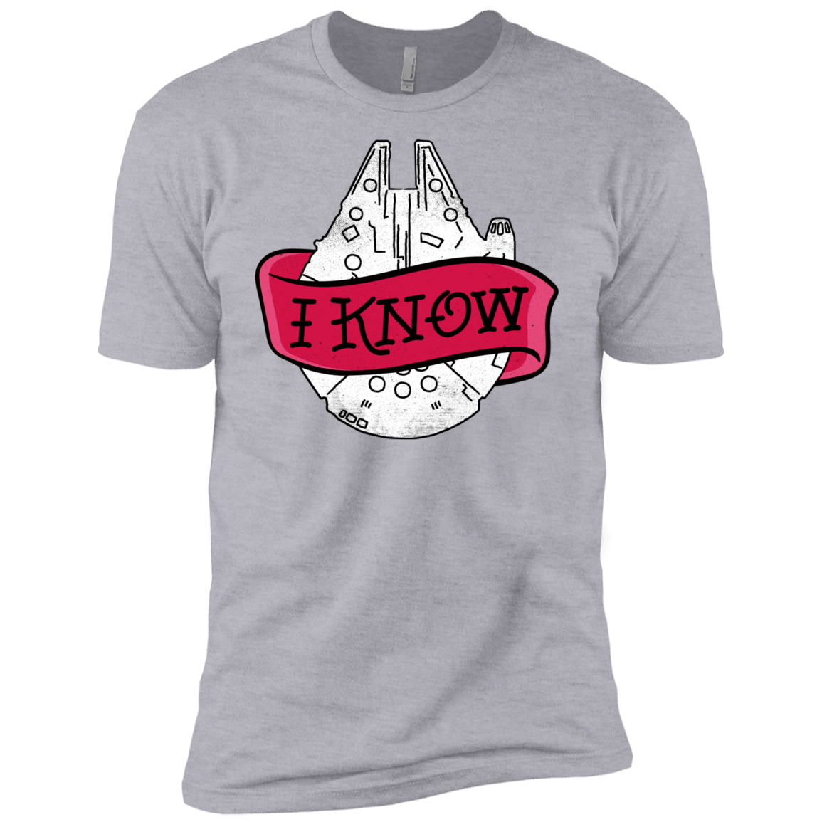 T-Shirts Heather Grey / X-Small I Know Men's Premium T-Shirt