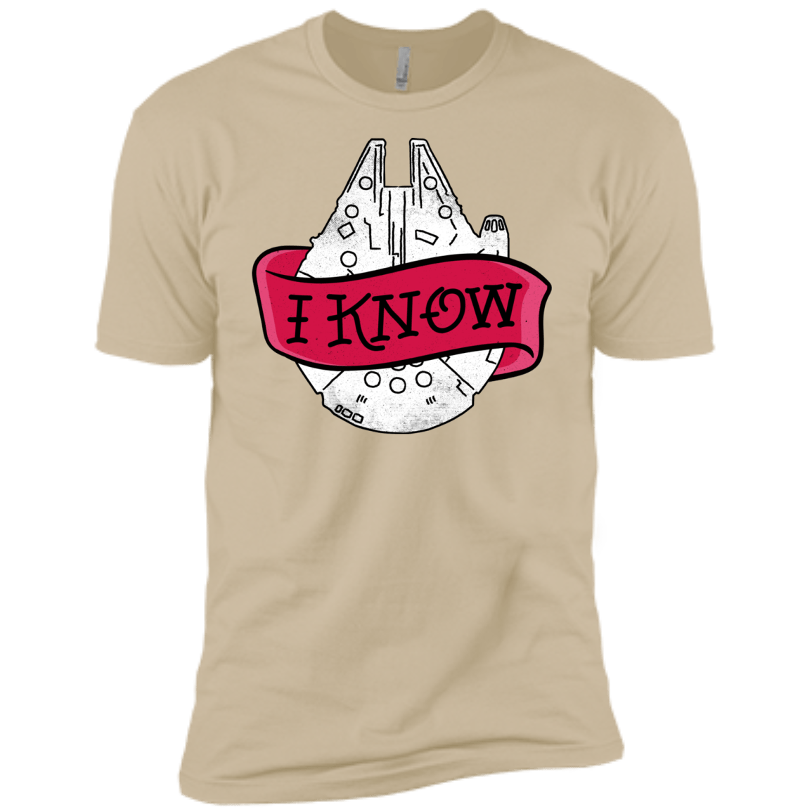 T-Shirts Sand / X-Small I Know Men's Premium T-Shirt